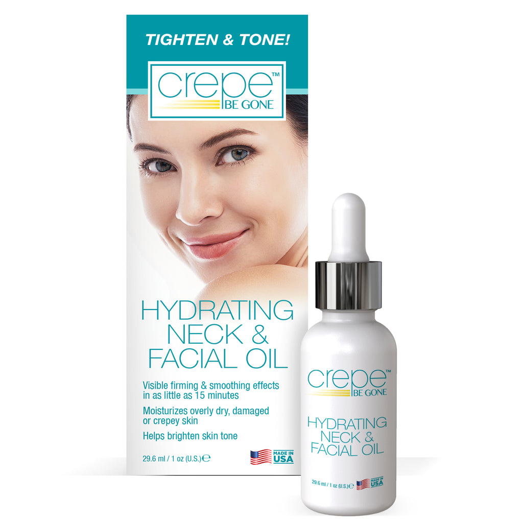 Crepe Be Gone Hydrating Neck & Facial Oil 1 oz.