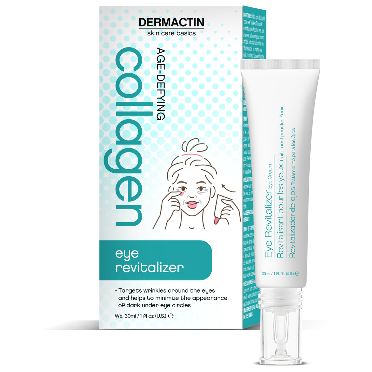 Dermactin Age Defying Collagen Eye Revitalizer 1 oz. | Dermactin