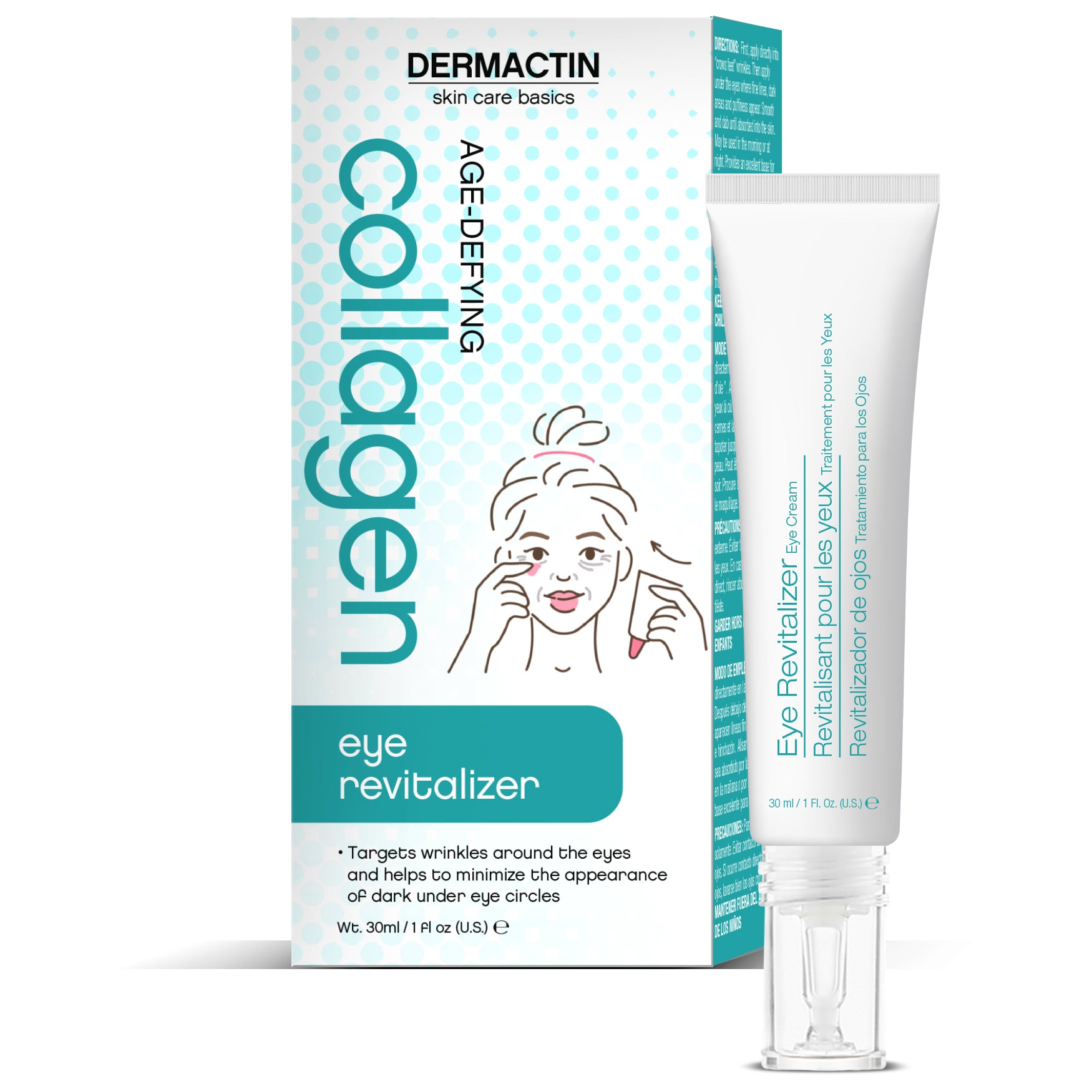 Dermactin Age Defying Collagen Eye Revitalizer 1 oz. | Dermactin