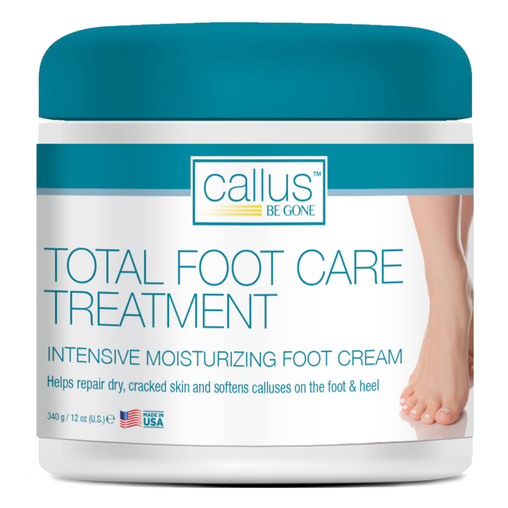 Callus Be Gone Total Foot Care Cream Treatment 12 Ounces