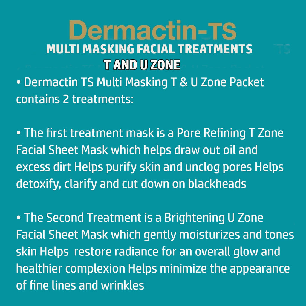 Dermactin-TS  T & U Zone Nourishing Multi-Masking Sheet Mask